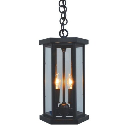 Arroyo Craftsman 7" Lyon Pendant, Veridgris Patina, Rain Mist Glass LYH-7RM-VP